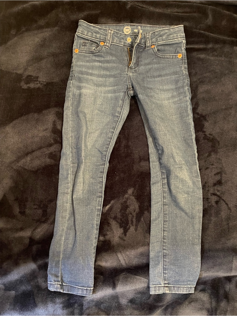 wonder nation Kids Skinny Jeans - Indigo Blue Wash